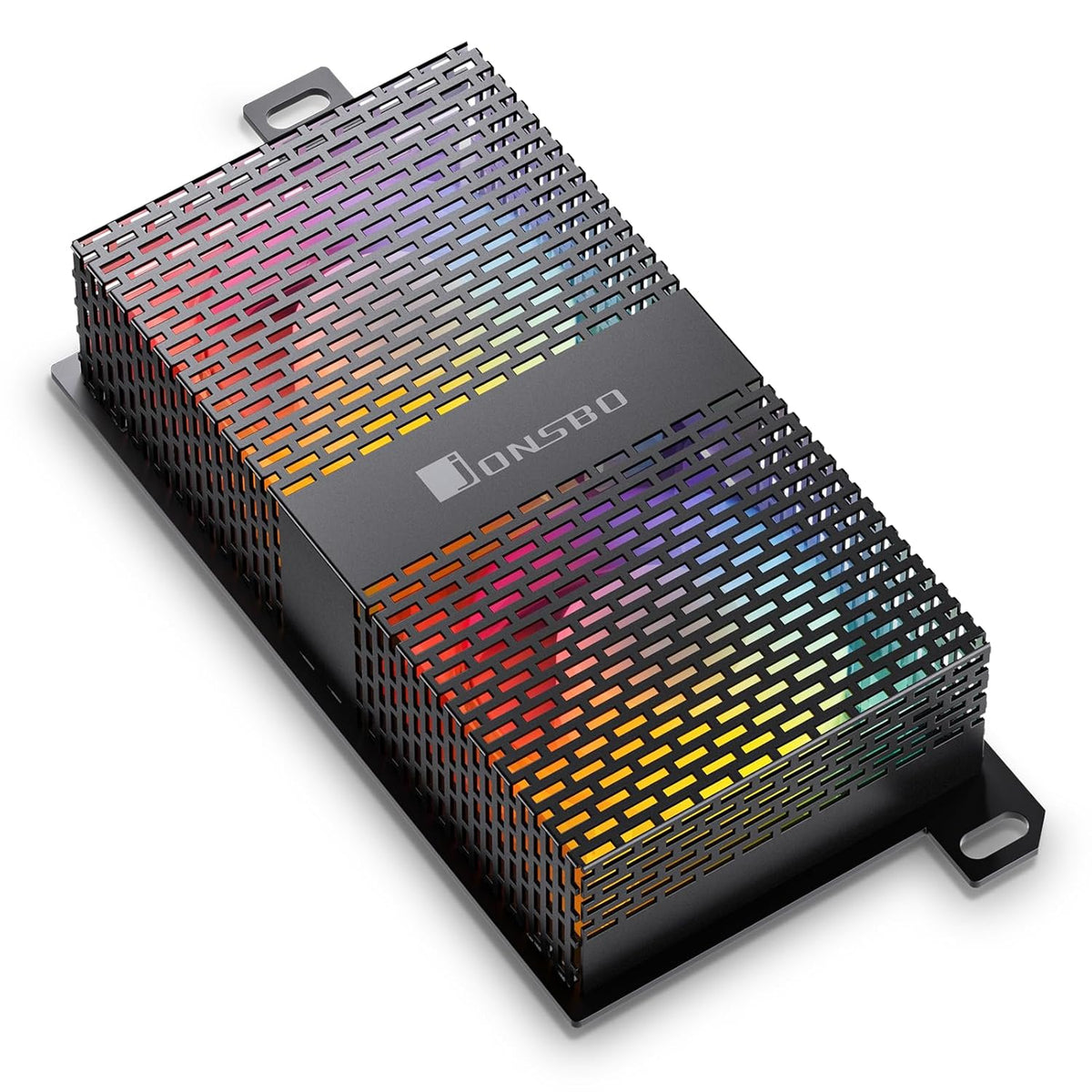 Black Desktop Memory Cooler with Dual Fans A777