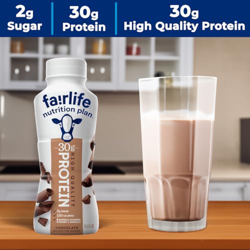 High Protein Vanilla Shake, 30g Protein, 11.5 Fl Oz (6 Pack) I600360