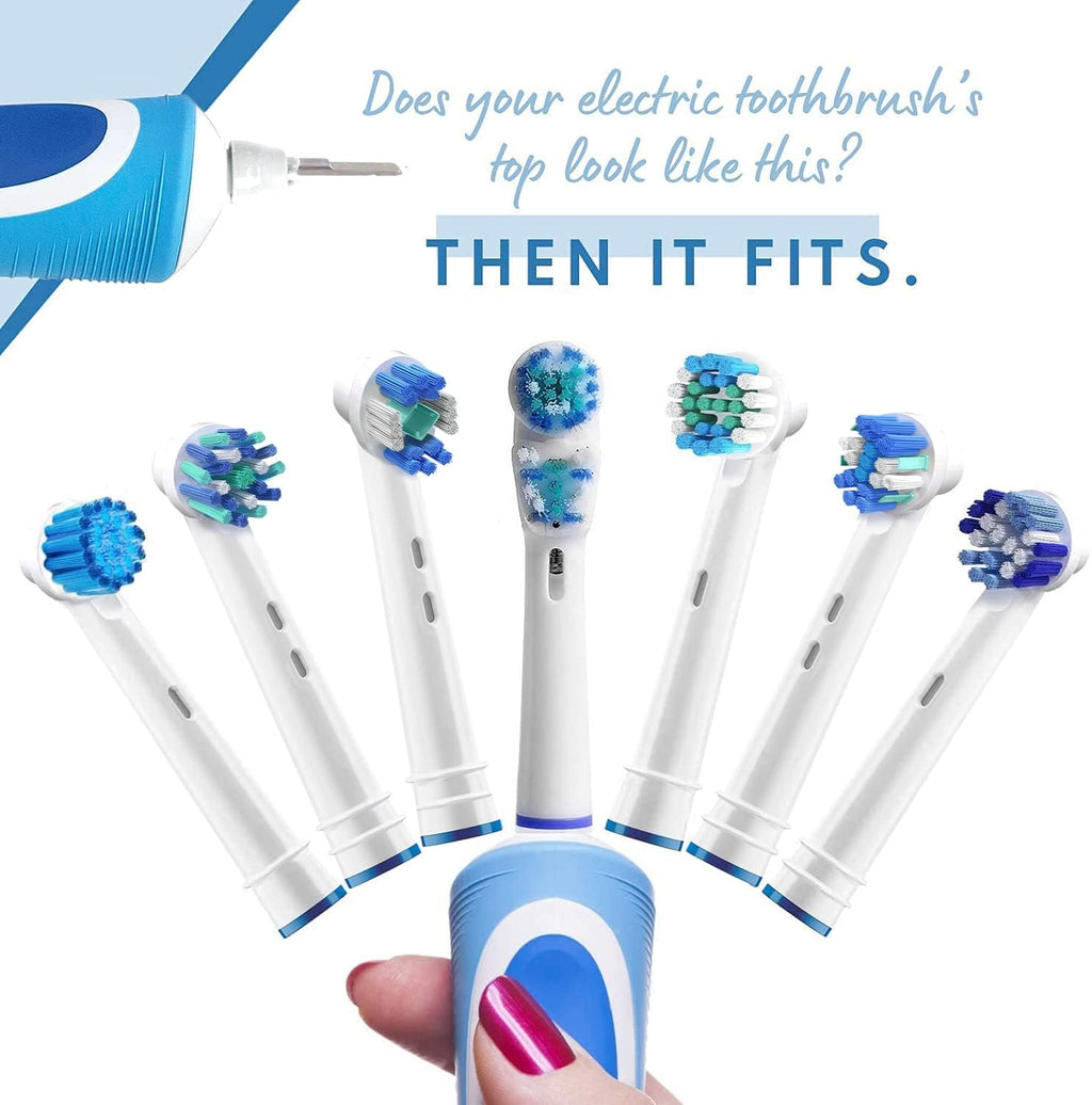 16 Assorted Replacement Toothbrush Heads for Electric Toothbrushes O286