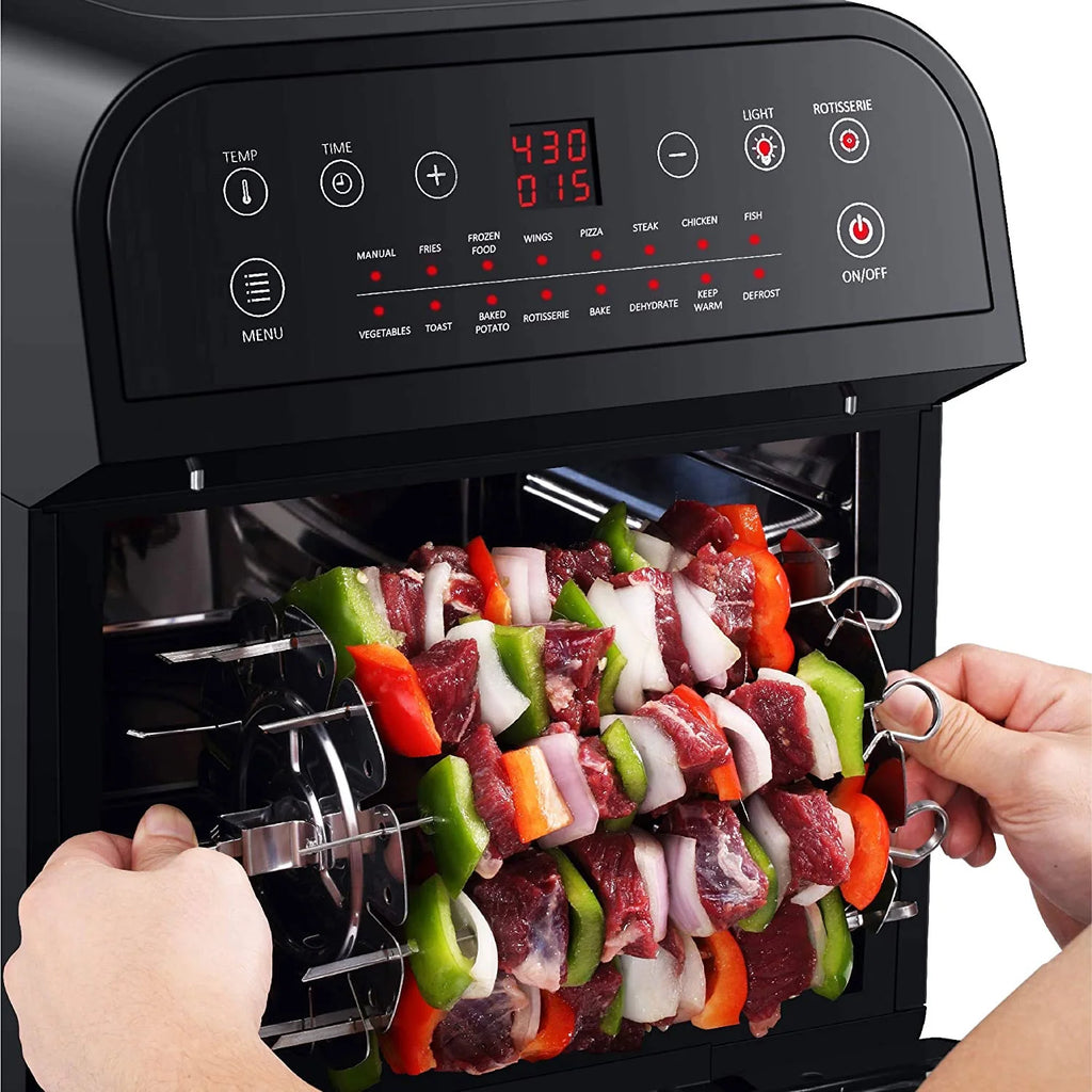 12.7-Quart Electric Air Fryer Black T83976