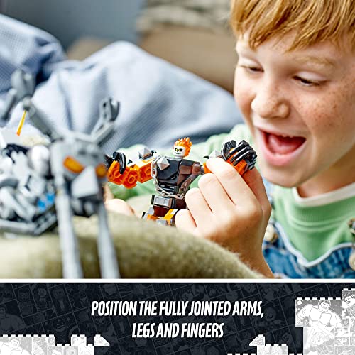 LEGO Marvel Ghost Rider Mech & Bike 76245, Buildable Motorbike Toy with Movable Action Figure F768922