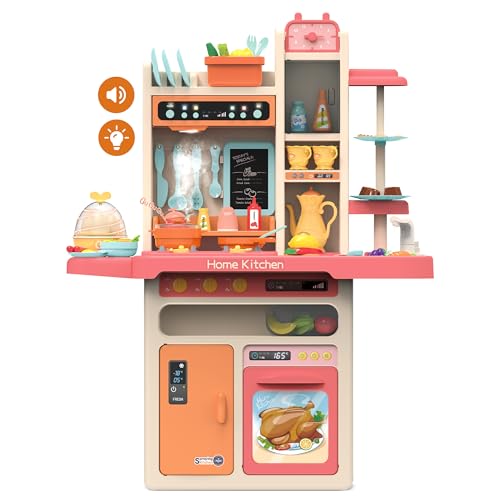 65-Piece Toy Kitchen Playset (Blue) S3863