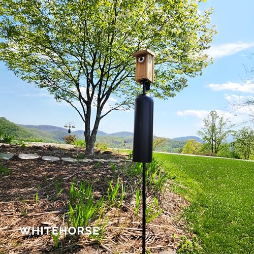 Bird House Pole Mount - 7’ Tall Bird Feeder Pole P5953