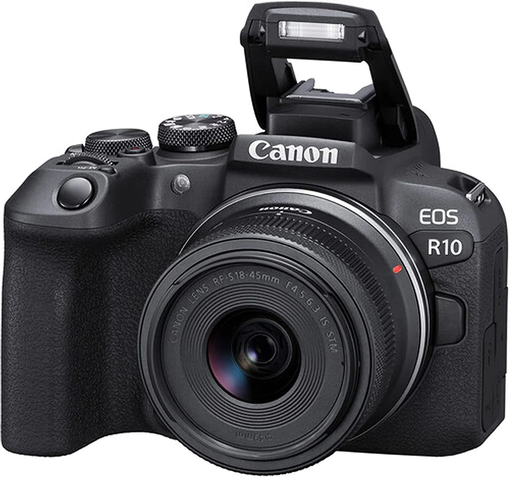 Mirrorless Digital Camera with 18-45mm Lens + 75-300mm Lens + 420-800mm Lens + 128GB Memory + Case + Tripod M2110