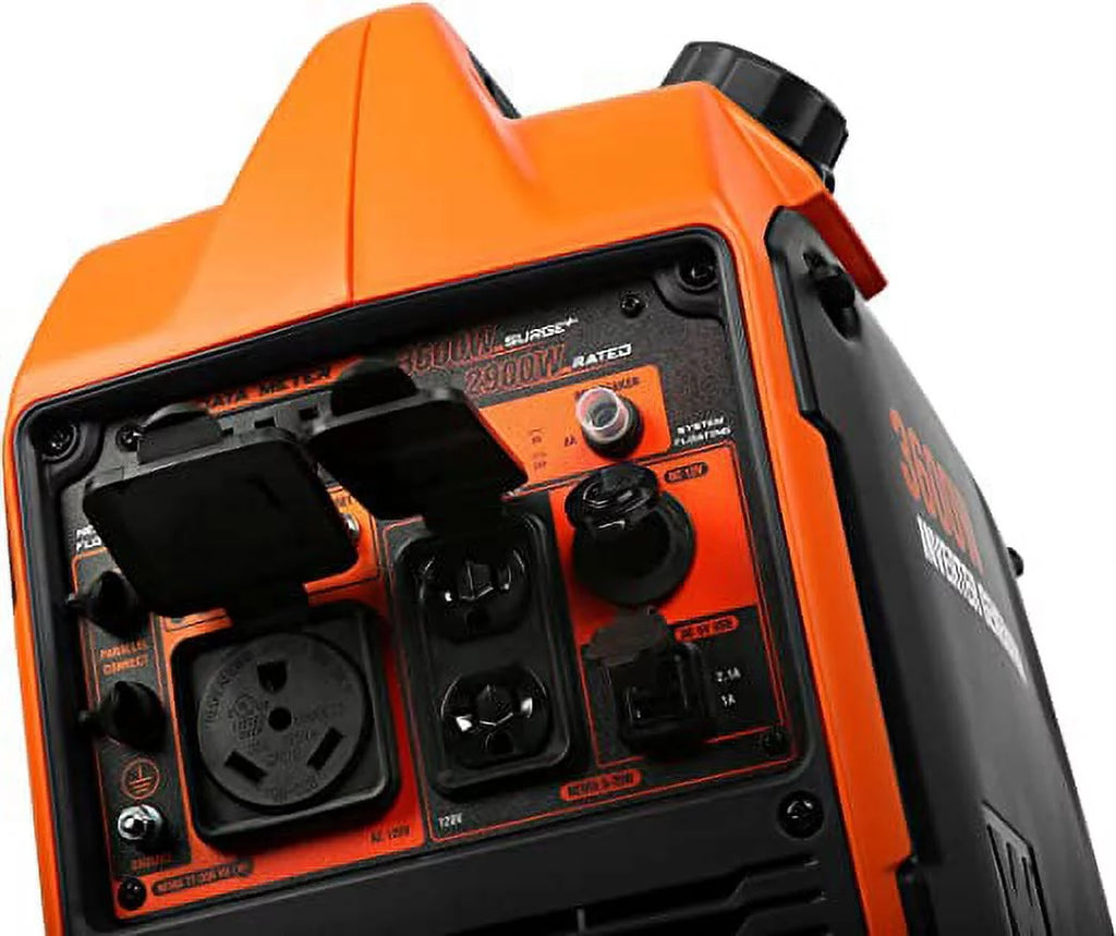 3600-Watt Portable Inverter Generator with Fuel Shut Off M478520