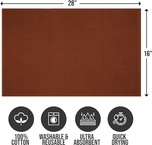 100% Cotton White Hand Towels 16x27 Inches F456782
