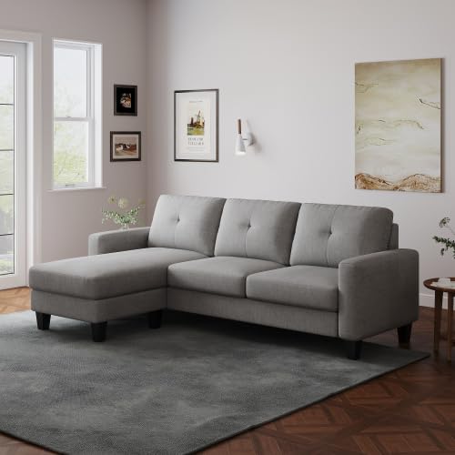 Blue Polyester L Shaped Sofa B31107