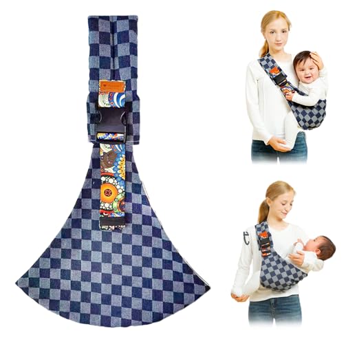 Navy Ergonomic Baby Sling Carrier with Adjustable Strap Y426948