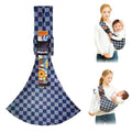 Navy Ergonomic Baby Sling Carrier with Adjustable Strap Y426948