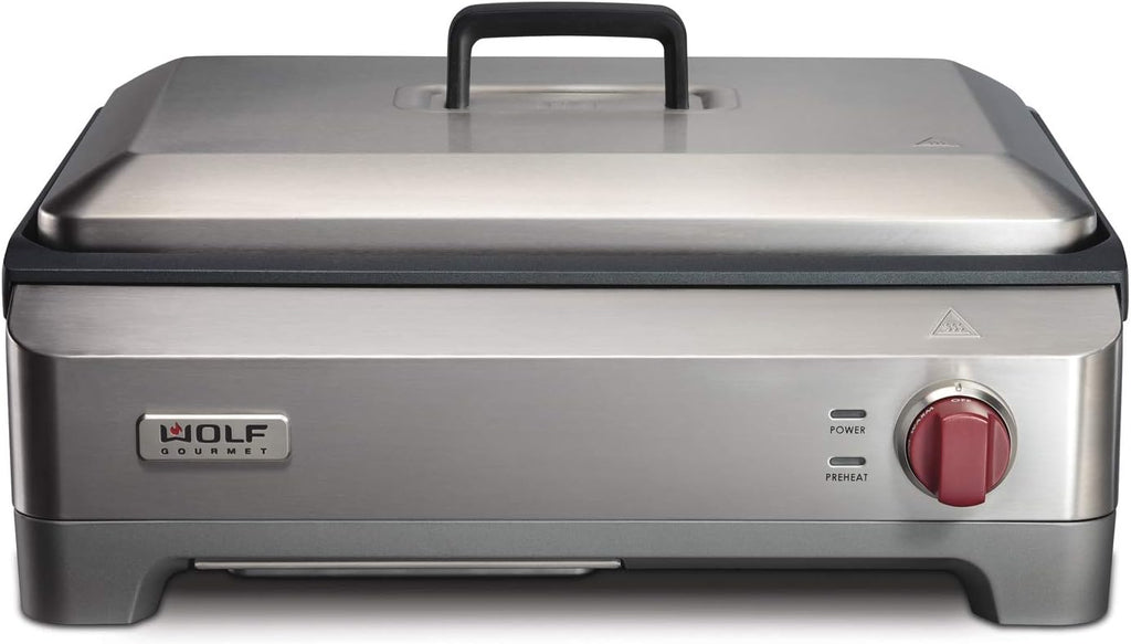 Nonstick Electric Griddle with Stainless Steel Q31713