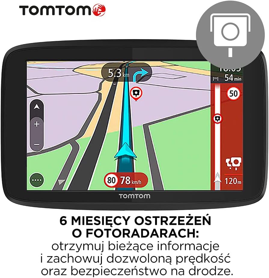 6 Inch Car Sat Nav with EU Maps A7735