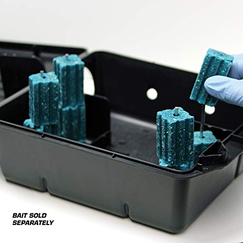 Rodent Station with 4 Bait Securing Rods and 1 Security Key N7220