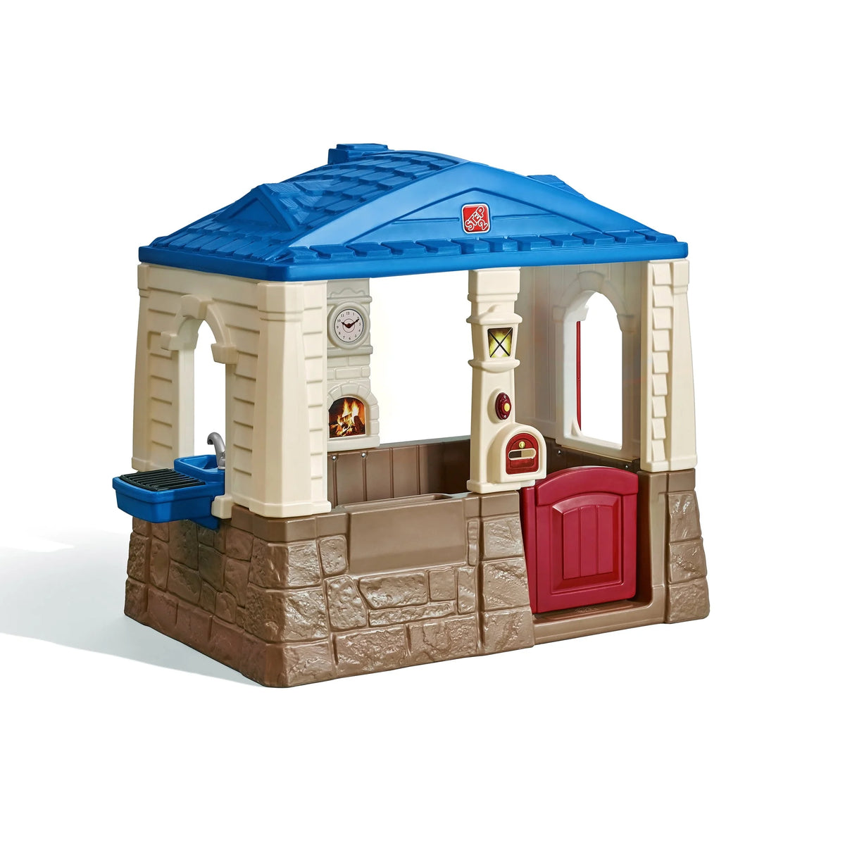 Brown Plastic Playhouse D7541