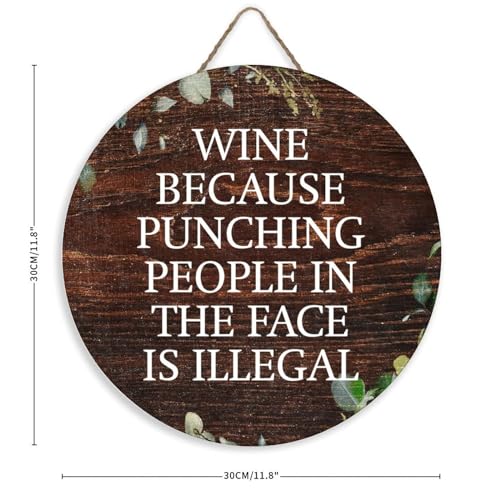 Distressed Wood Wall Sign 12x12 Inch D172