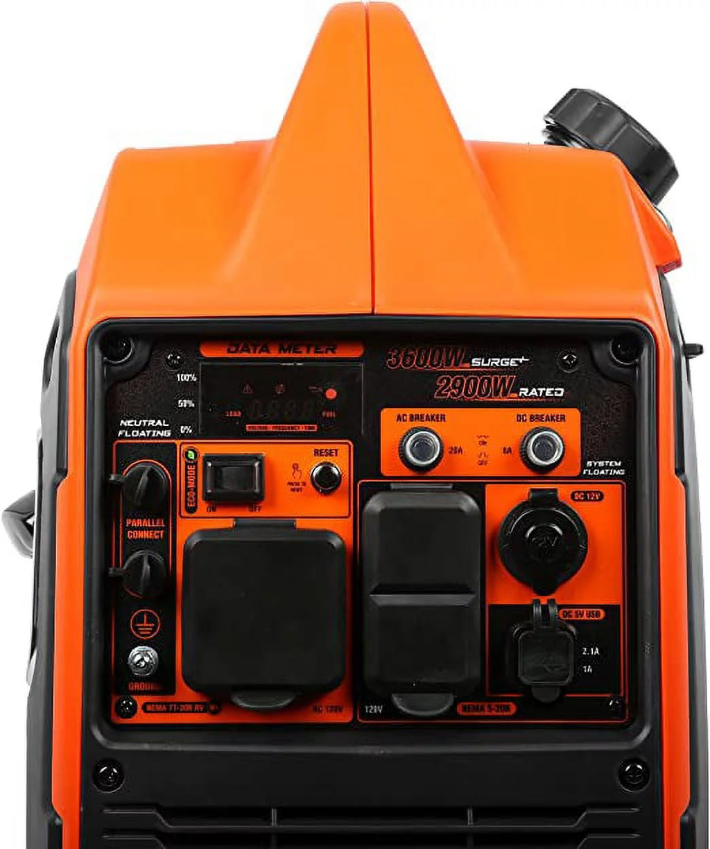 3600-Watt Portable Inverter Generator with Fuel Shut Off M478520