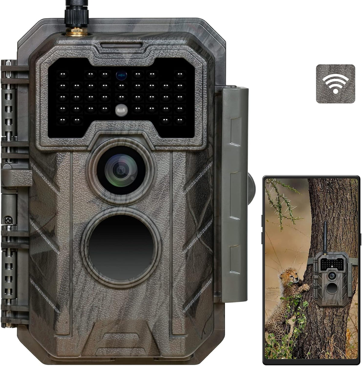 32MP 1296P WiFi Trail Camera with Night Vision R392382