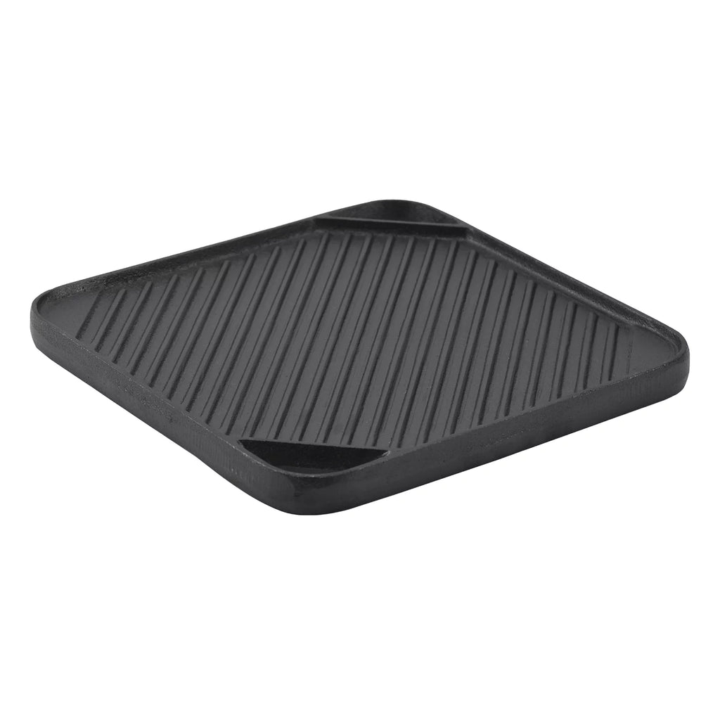10.4" Square Pre-seasoned Cast Iron Reversible Grill Griddle C789914
