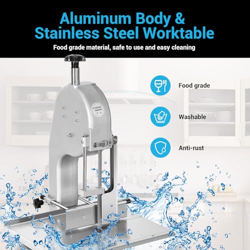 1500W Electric Meat Bone Saw Machine Food Grade Cutter N819511