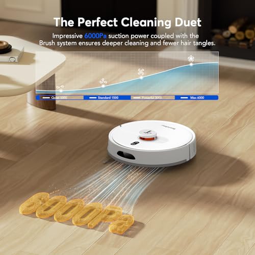 Robot Vacuum and Mop with Self-Emptying Dock Q602372