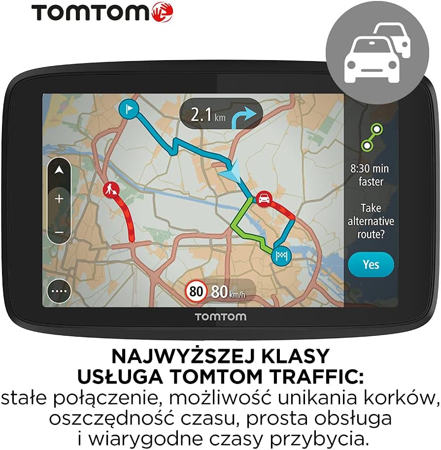 6 Inch Car Sat Nav with EU Maps A7735