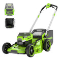 60V 21 Self Propelled Lawn Mower with 8.0 Ah Battery & Rapid Charger Y255310