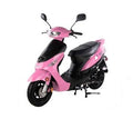 Pink 50cc Gas Street Legal Scooter O563