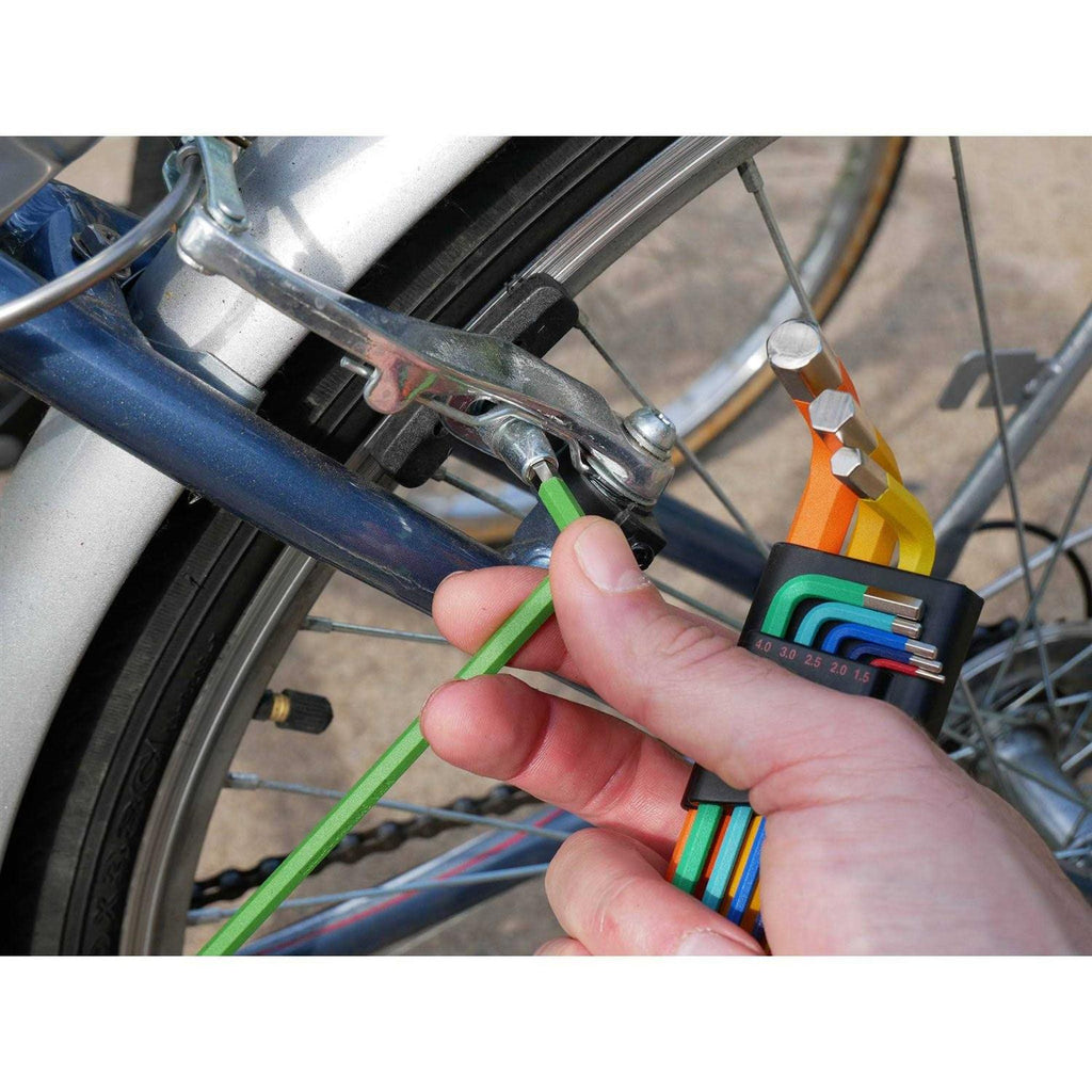 Color-Coded Ball End Hex L Key Set Inch D494539