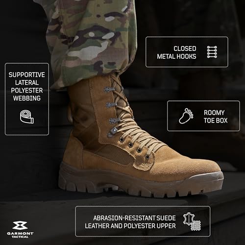 Suede Leather Multi-Terrain Combat Boots M6274