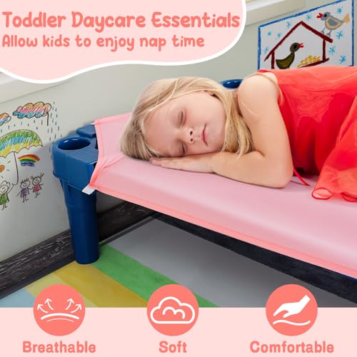 Pink Brushed Microfiber Standard Size Cot Sheet with Elastic Corner Strap, 1 Pack N2354