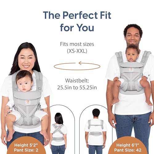 Onyx Black Cool Air Mesh Baby Carrier (7-45 Lb) T947