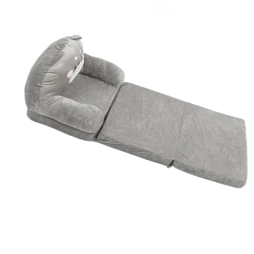 Grey Kids Folding Sofa N2837