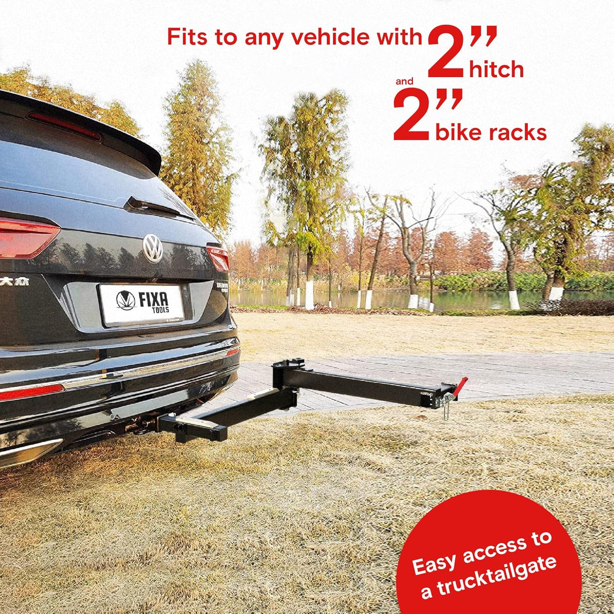 Bike Rack Adapter for 2” Hitch Receivers X5675