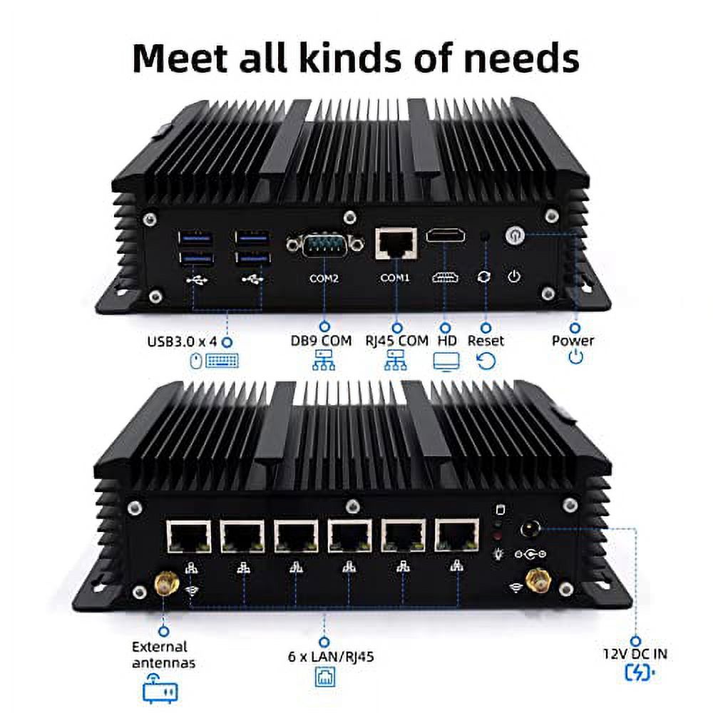 6 2.5Gbe LAN Port Firewall Network Appliance Mini PC S2849