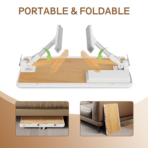 Height & Angle Adjustable Laptop Stand with Storage Drawers J7700