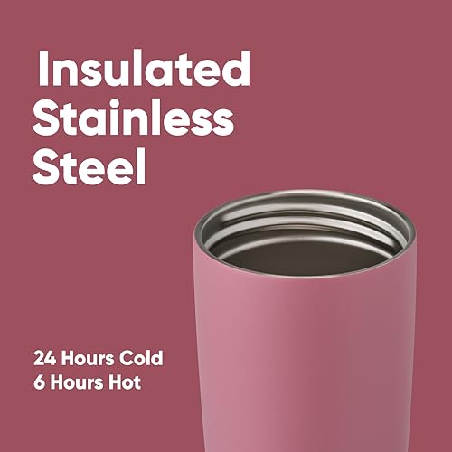 12 oz Insulated Stainless Steel Coffee Tumbler P353
