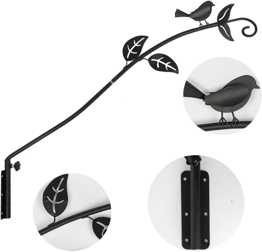 26.5 Inches Heavy Duty Metal Wall Mounted Deck Hook J849