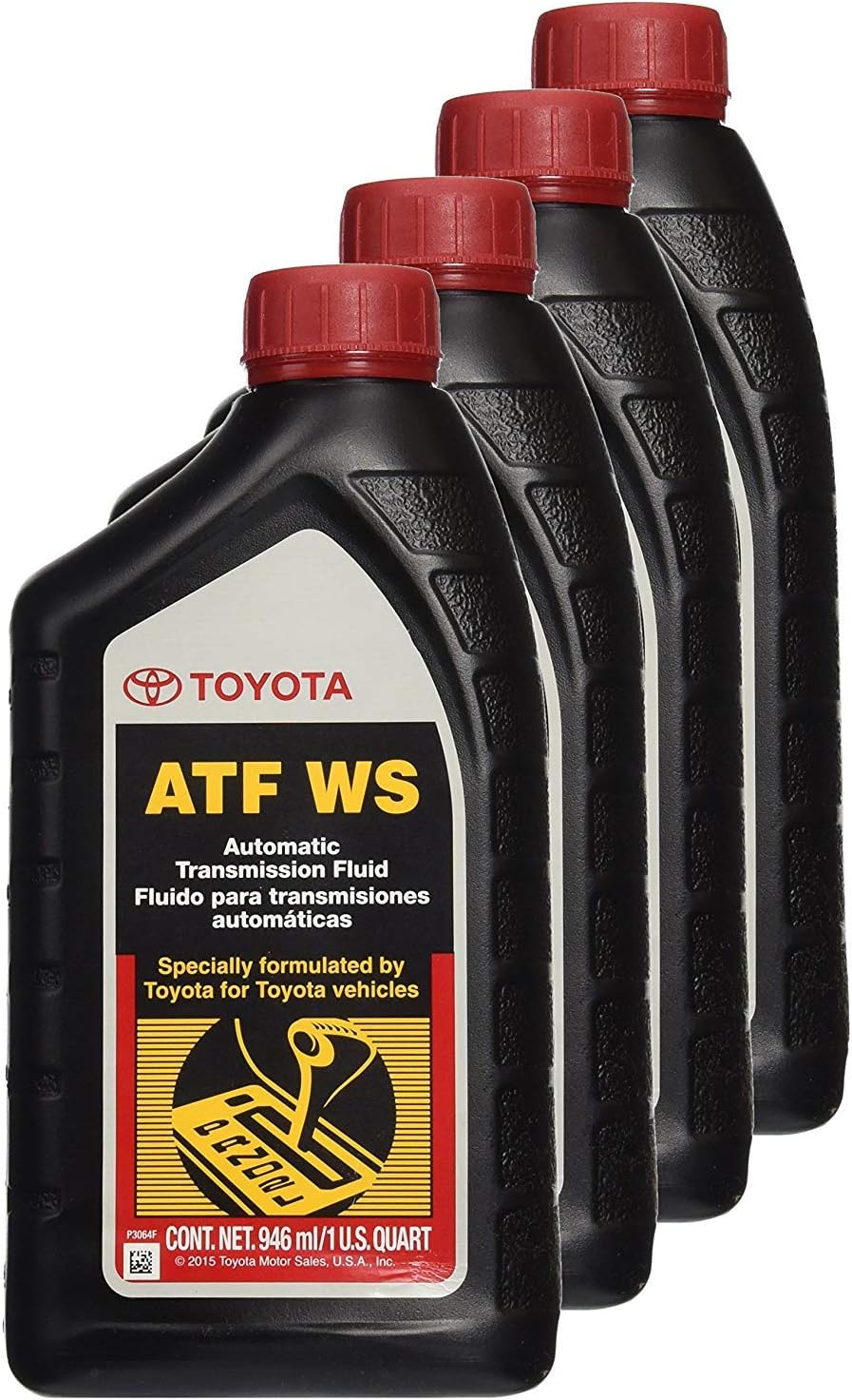 Pack of 4 Automatic Transmission Fluid ATF World Standard B856360