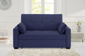 Navy Chenille Sleeper Sofa P285293