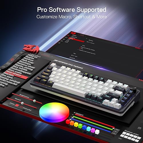 75% Wireless RGB Gaming Mechanical Keyboard with Hot-Swap Socket L63252