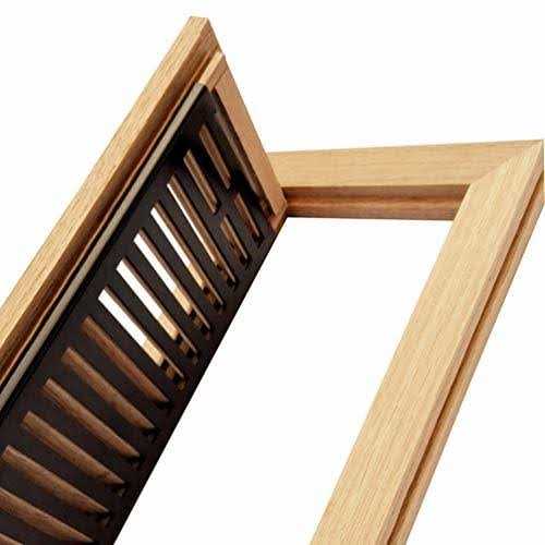 Oak Wood Floor Register Vent Cover S6445
