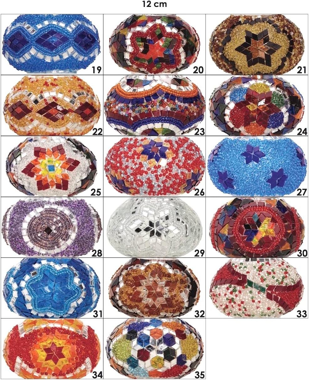 5 Globes Mosaic Ceiling Hanging Pendant Light Fixture X323552