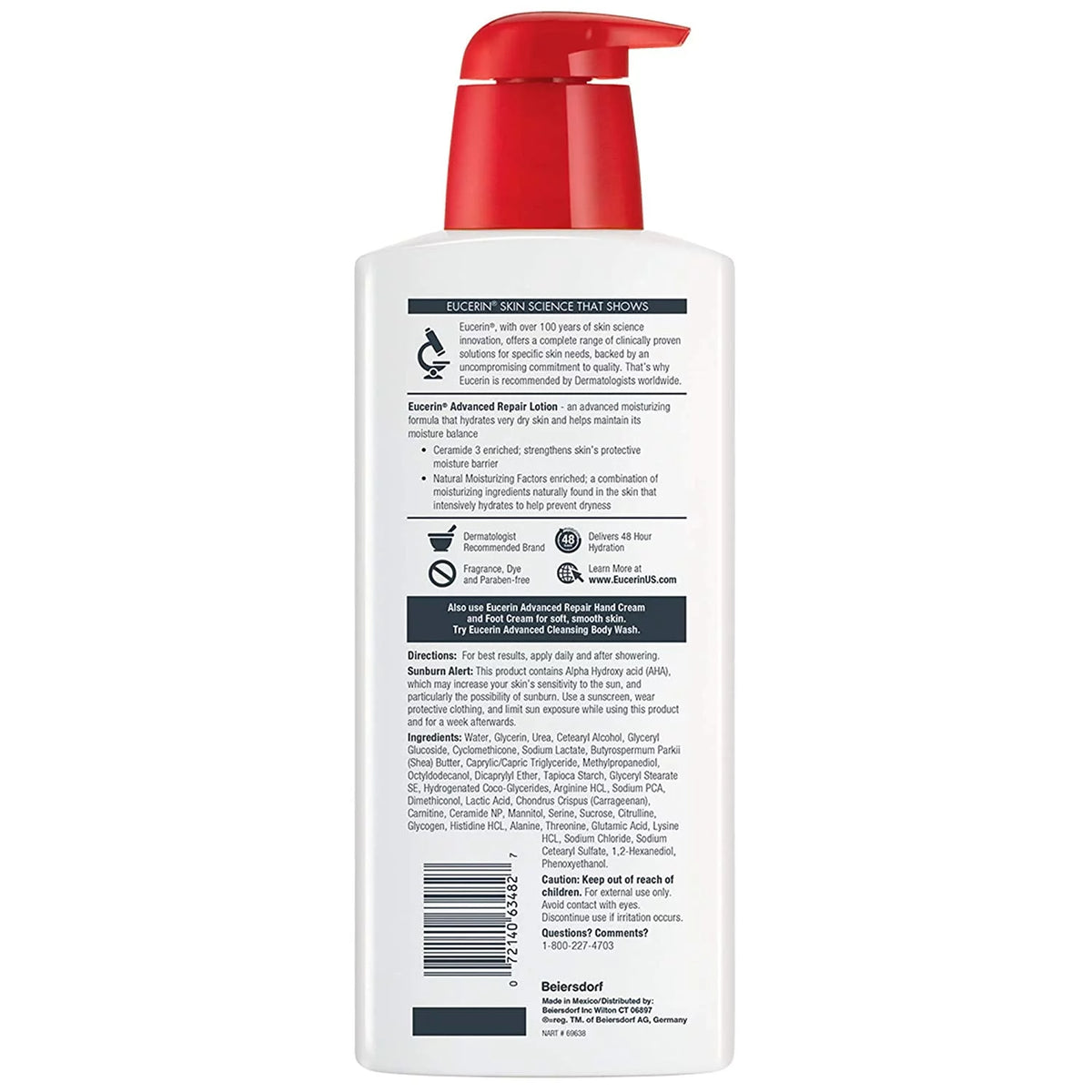 Fragrance Free 16.9 Fl Oz Repair Lotion C6811