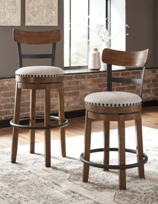 Brown Bar Height Bar Stool L399