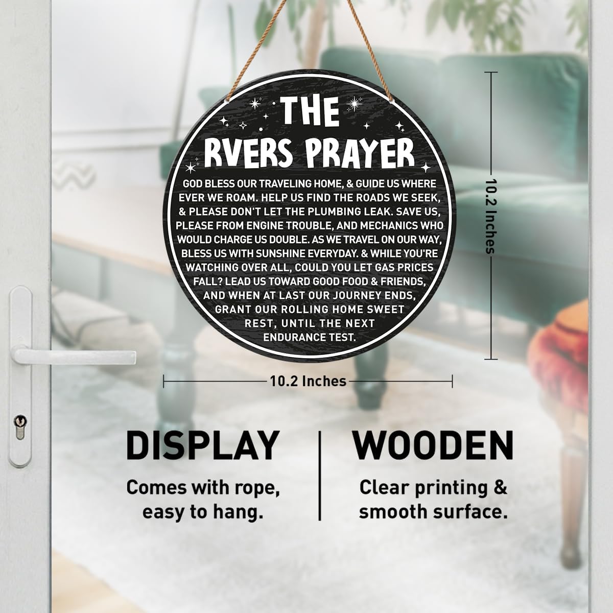 Camping Wall Decor Sign N86972