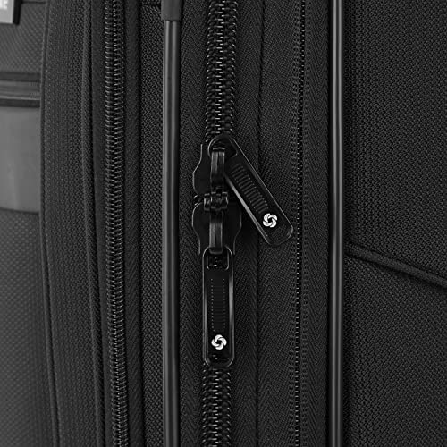Sapphire Blue Softside Expandable Luggage with Spinner Wheels, 3PC SET N744895