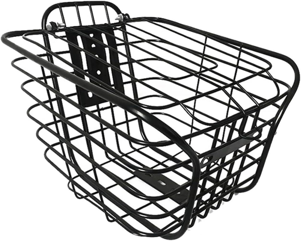 Large-Capacity Metal Bike Basket with Cover L4528
