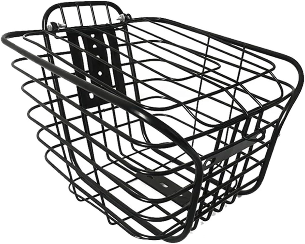 Large-Capacity Metal Bike Basket with Cover L4528