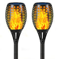 43" Flickering Flames Torch Lights Outdoor Waterproof 4-Pack U484669