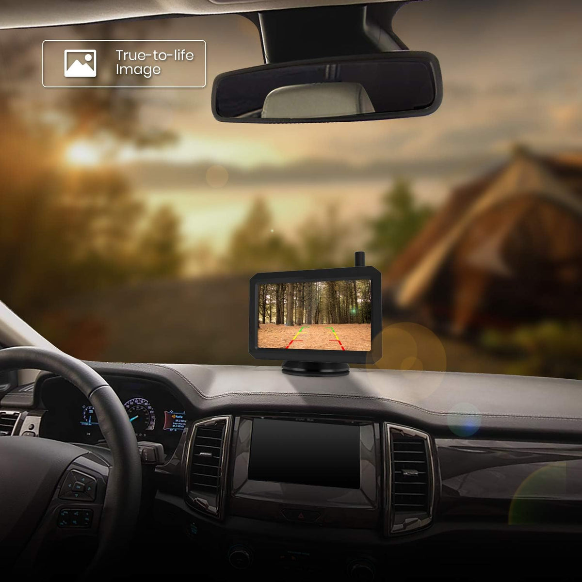 5 Inch HD Wireless Backup Camera Y803