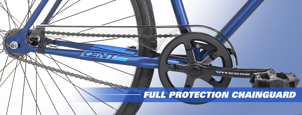 Blue 700c Fixie Bike Y518